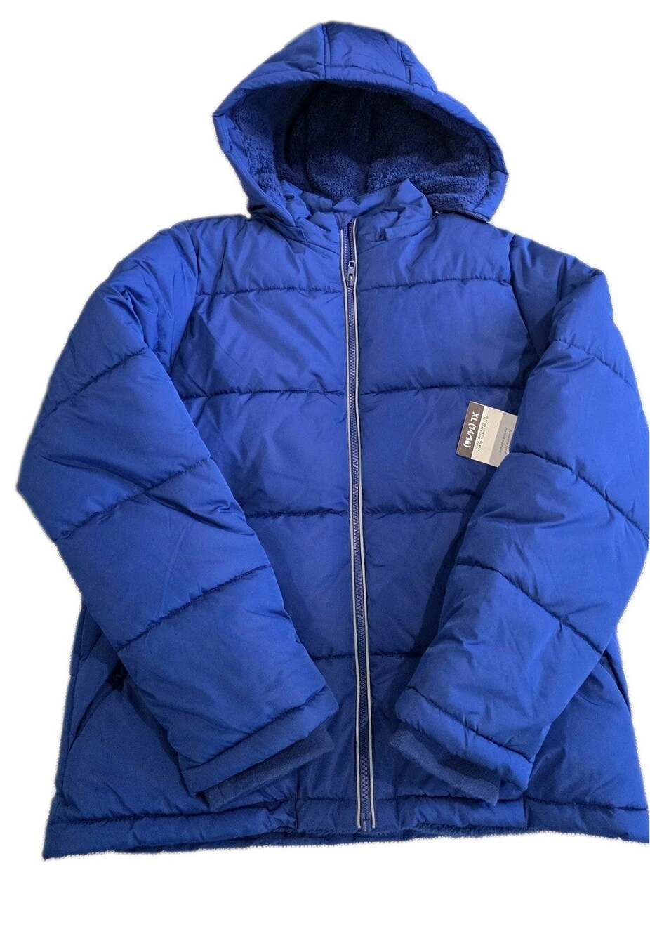 Member's Mark Boys Blue Puffer Jacket Size XL (14/16)